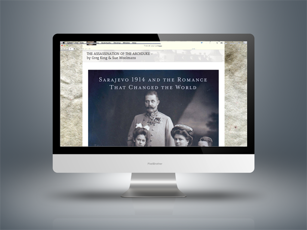 A screenshot of the website